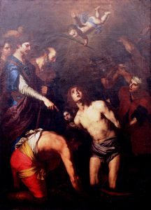 Pittore fiammingo-siciliano, Martirio di San Lorenzo