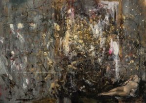 Mostra Ignazio Schifano_ (5) ESTASI 2016 OLIO SU TAVOLA 80X60 CM