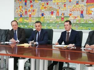 DA SX VERSO DX MANTOVANI, BANDIERA, PAPPALARDO