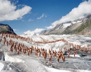 SPENCER TUNICK Switzerland, Aletsch Glacier 1