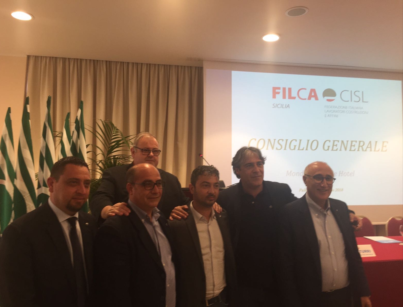 FILCA CISL SICILIA, NUOVA SEGRETERIA