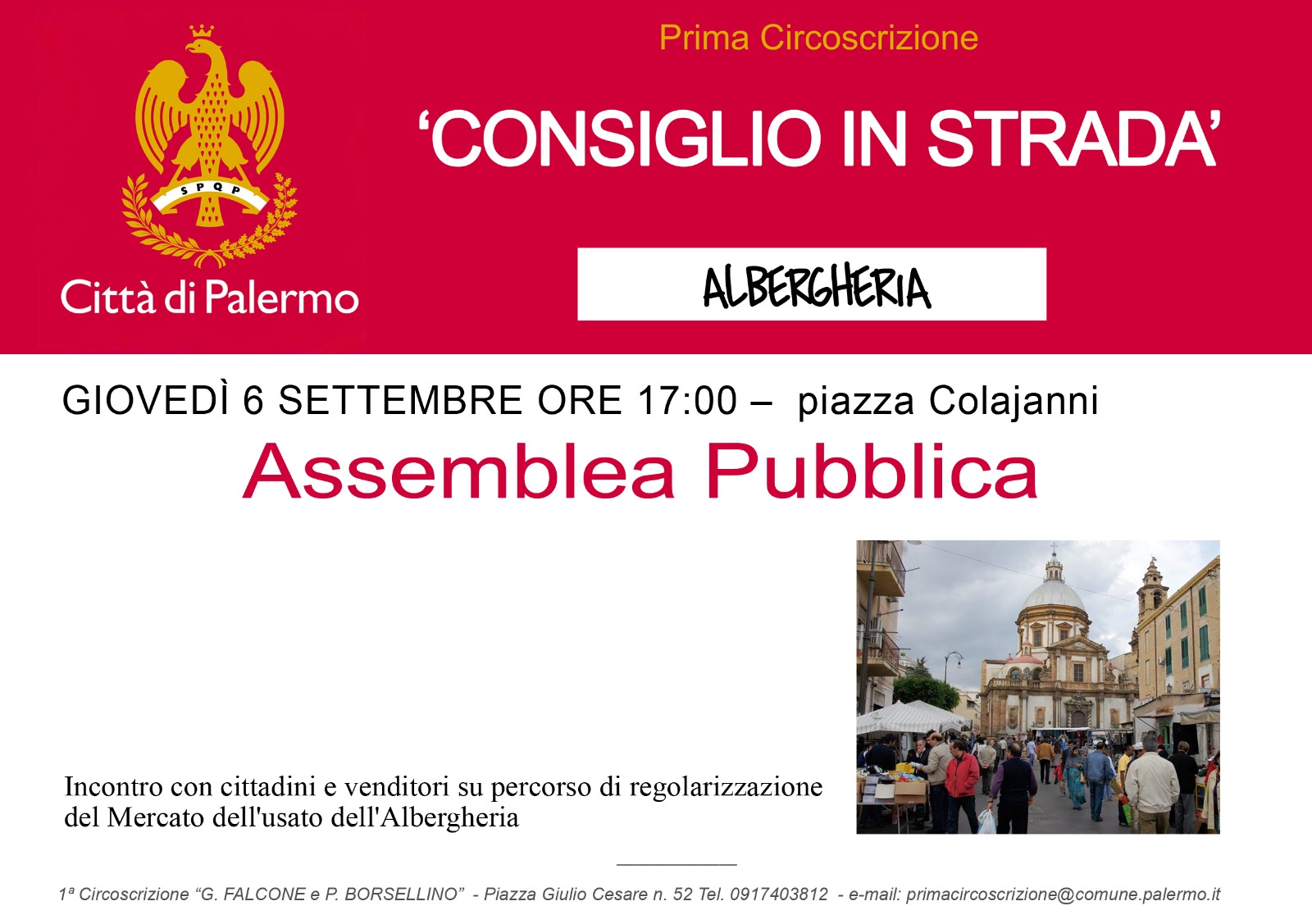 Consiglio in strada