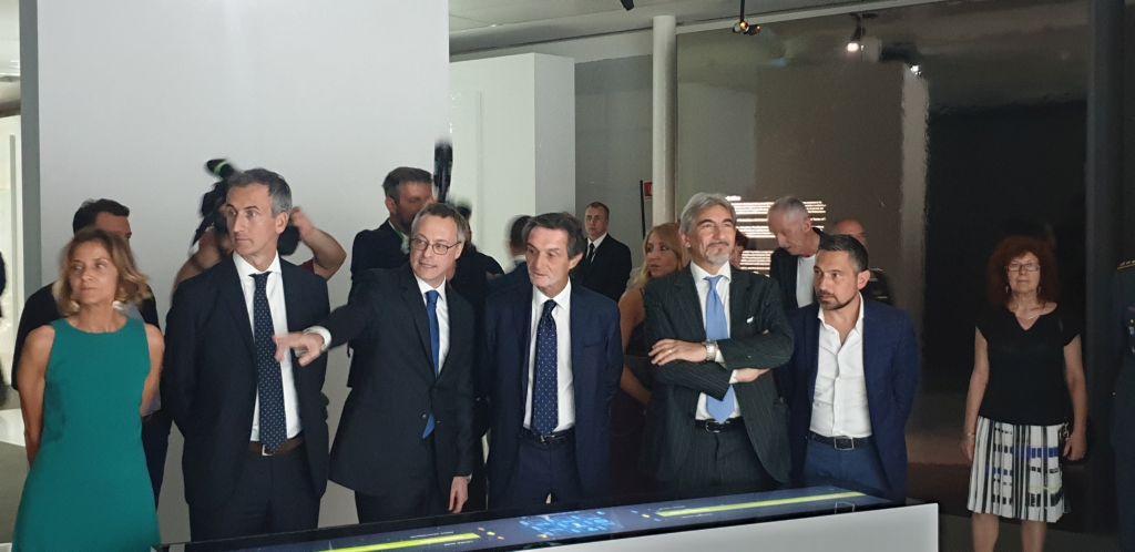 Nella foto un momento dell'inaugurazione