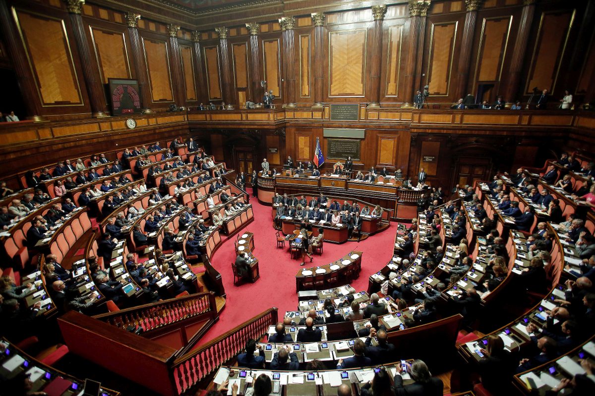 Senato voto di fiducia nuovo Governo