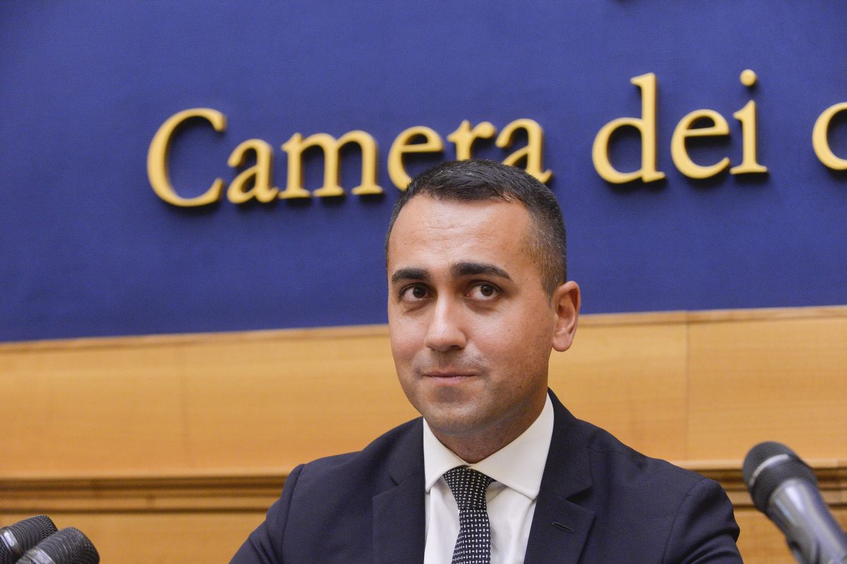 CONFERENZA STAMPA DI DI MAIO SUI RISULTATI DELLE VOTAZIONI PER IL NUOVO GOVERNO SULLA PIATTAFORMA ROUSSEAU