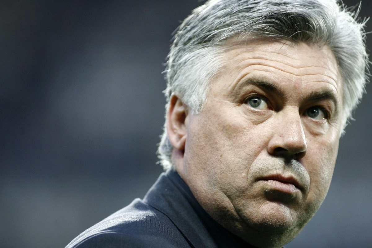 Nella foto: il tecnico del Napoli, Carlo Ancelotti.