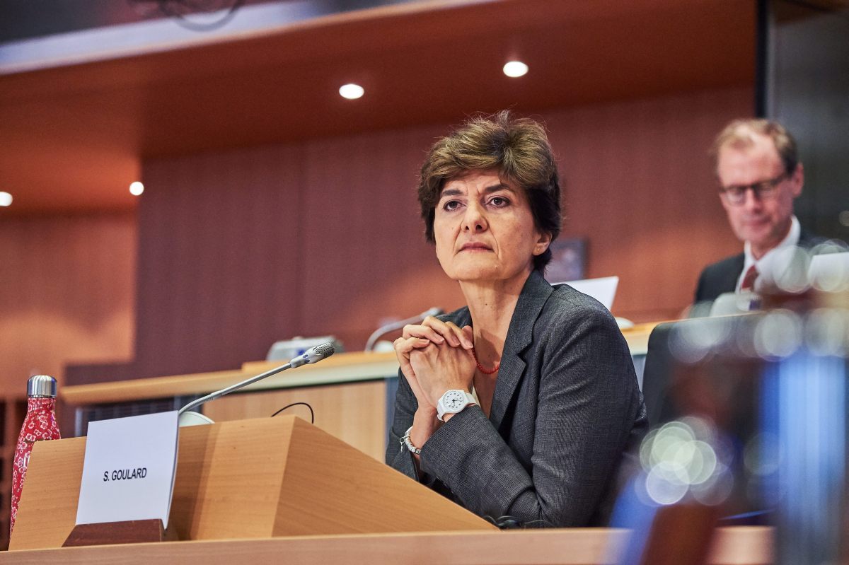 AUDIZIONE SYLVIE GOULARD