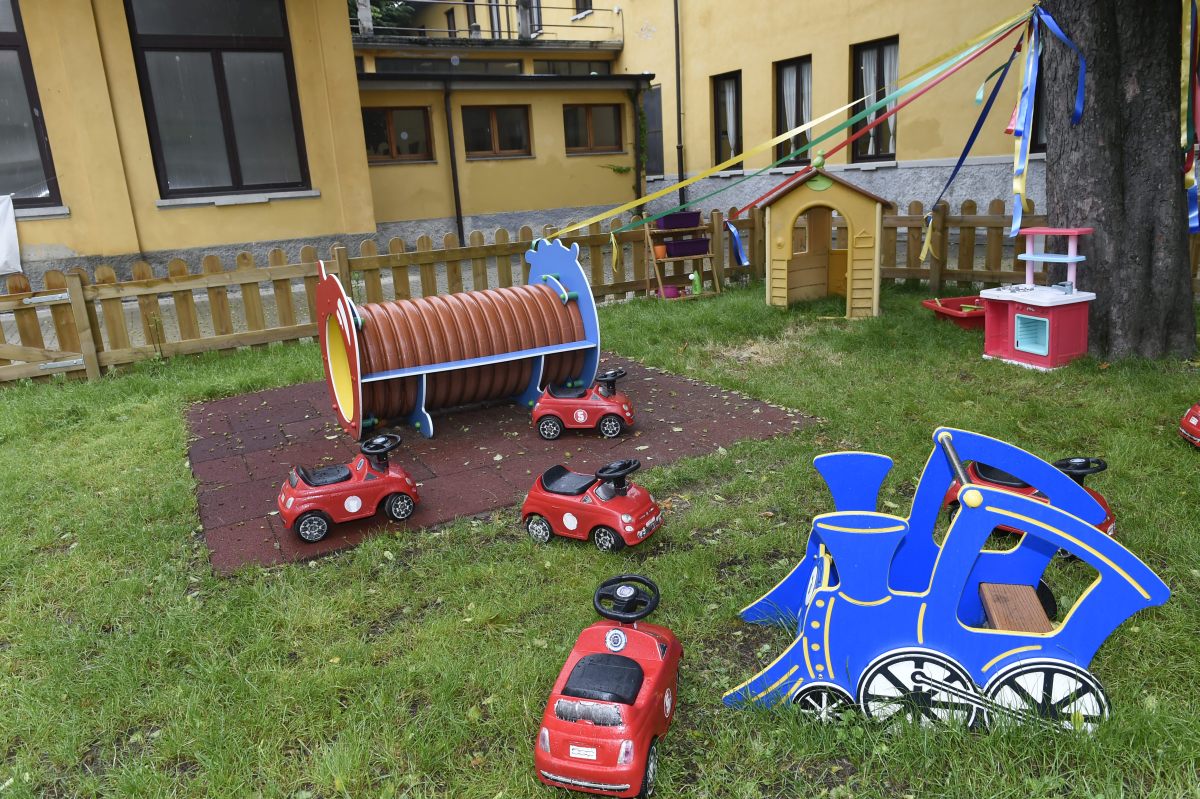 INAUGURAZIONE GIARDINI DEL NIDO COMUNALE DI VIA CRIVELLI