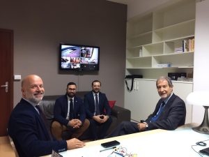 Giombattista Di Blasi, Davide La Rosa, Nanni Terranova e Nello Musumec