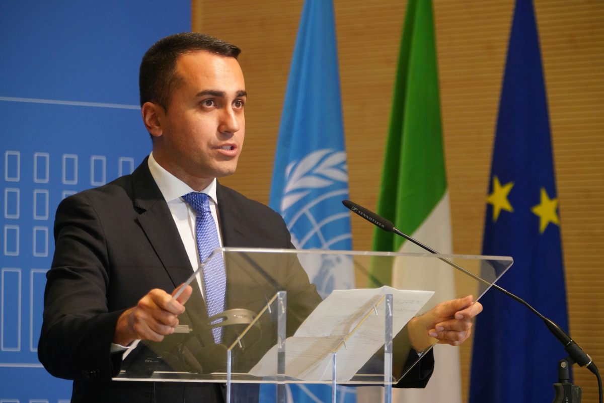 CONFERENZA STAMPA DI LUIGI DI MAIO, CON L'INVIATO SPECIALE ONU PER LA SIRIA GEIR PEDERSEN