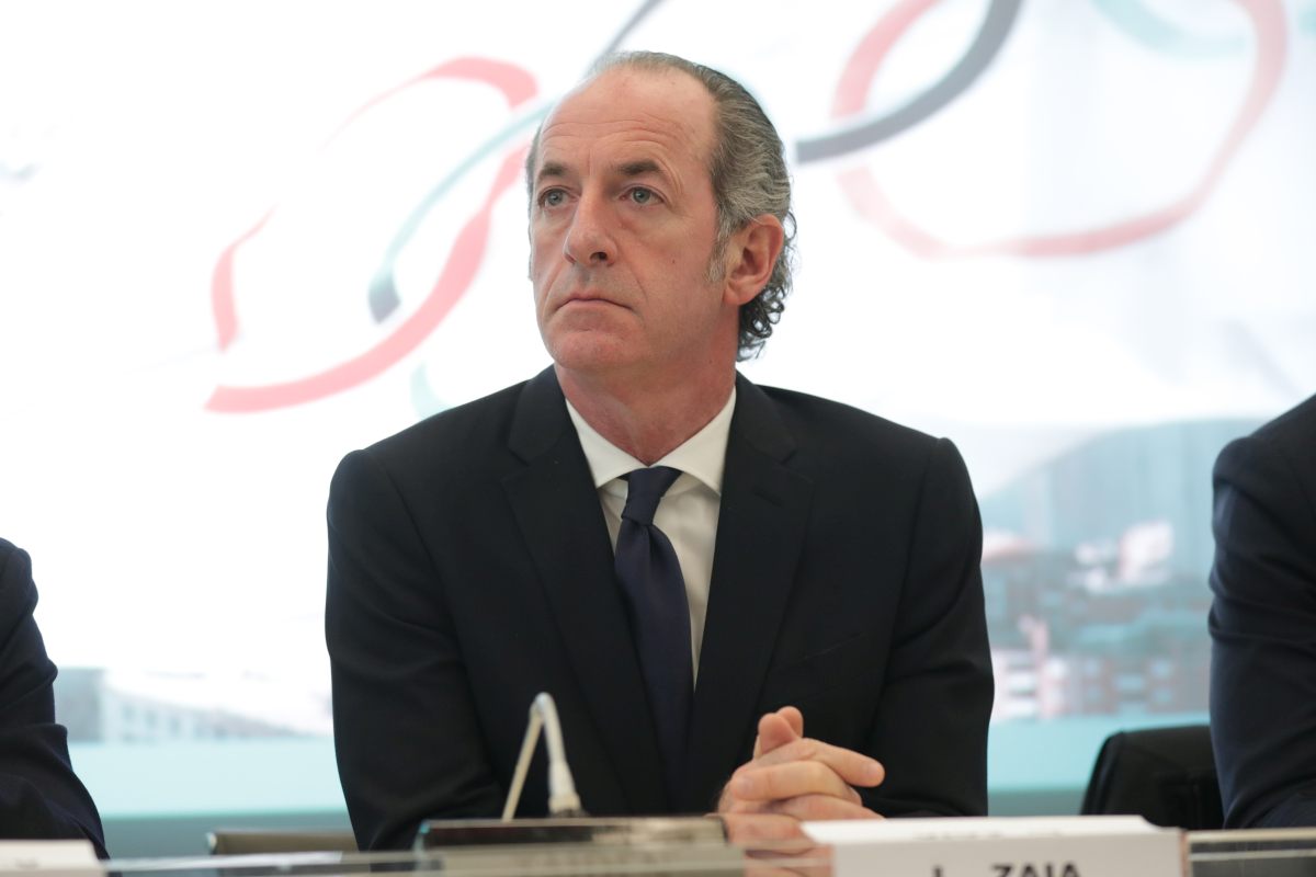 CONFERENZA STAMPA COMITATO INDIRIZZO CANDIDATURA OLIMPIADI MILANO CORTINA 2026