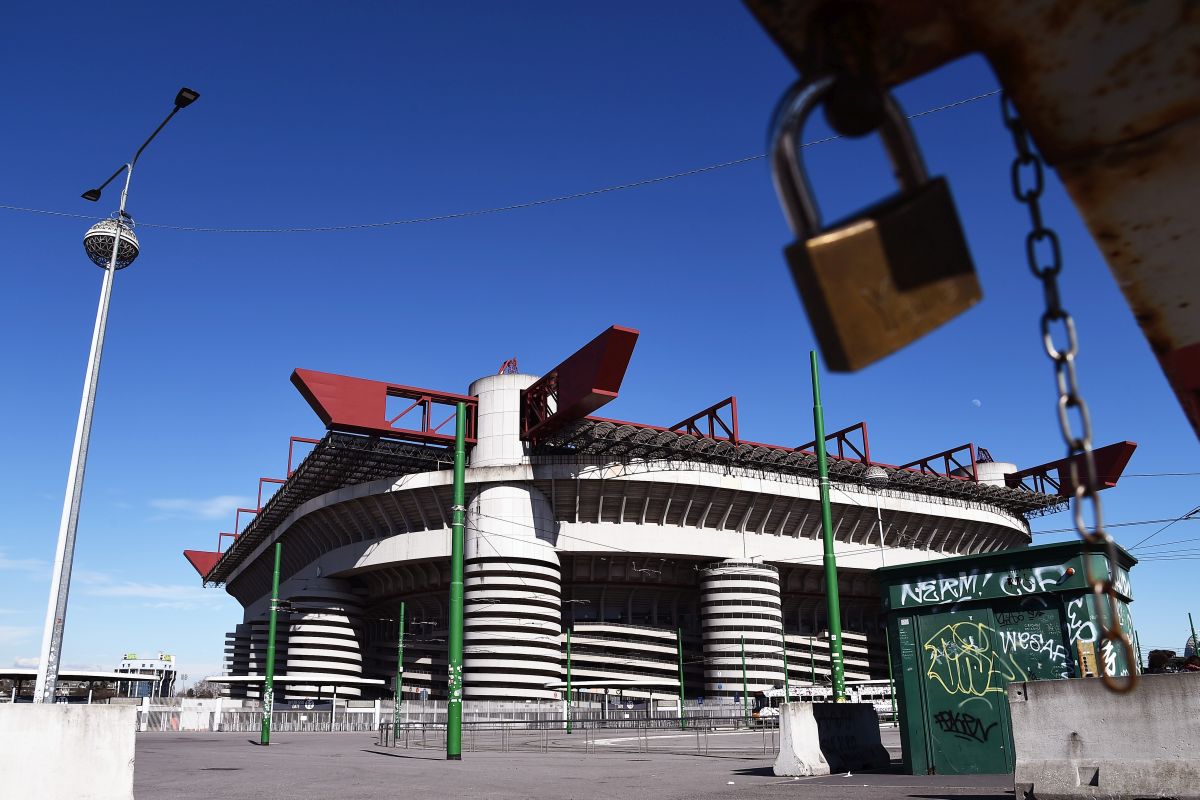 Coronavirus stadio San Siro