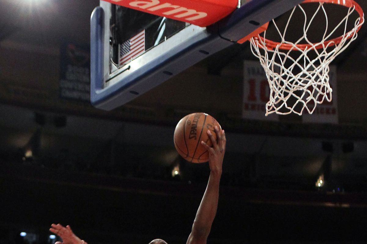 New York Knicks Toney Douglass at Madison Square Garden