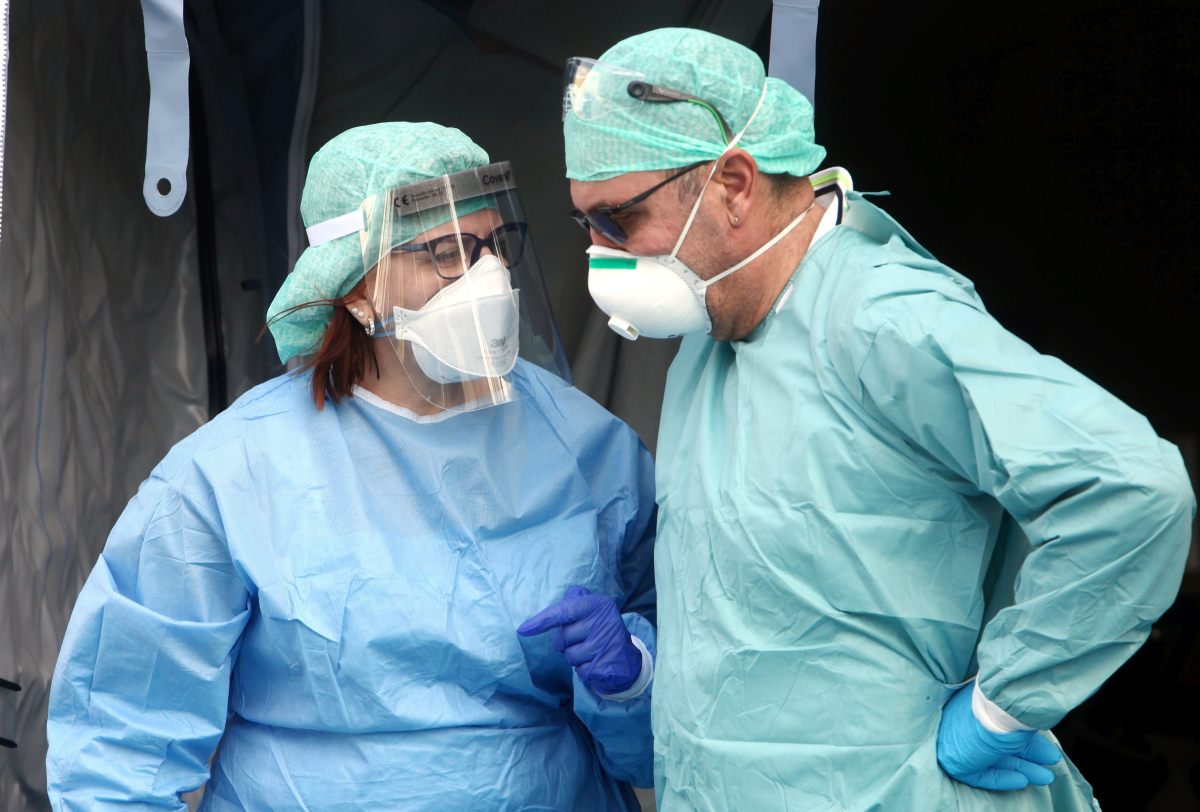 EMERGENZA CORONAVIRUS, OSPEDALE DA CAMPO SPEDALI CIVILI DI BRESCIA