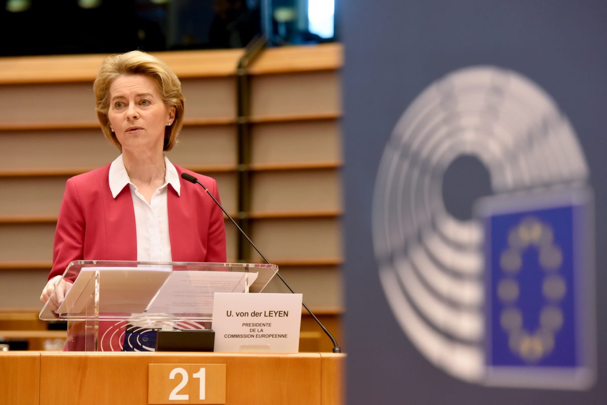 PARLAMENTO EUROPEO, INTERVENTO DI URSULA VON DER LEYEN