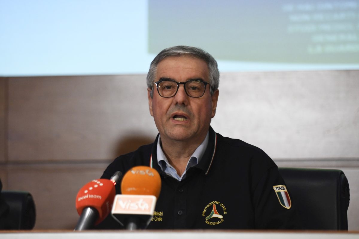 EMERGENZA CORONAVIRUS, CONFERENZA STAMPA PROTEZIONE CIVILE