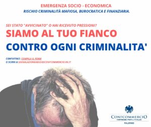 Sportello SIAMO AL TUO FIANCO, CONTRO OGNI CRIMINALITA' (1)