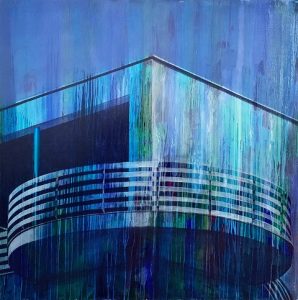 FotoBiennaleNormanni-Ramadori Marilena-ViaSanFiorenzo-Olio su tela 100x100-2020