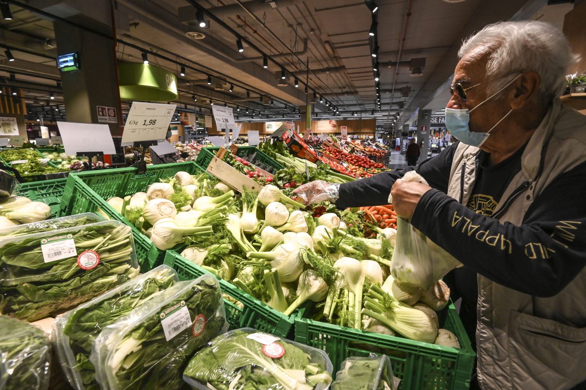 Inflazione accelera a luglio, +1,9% su base annua