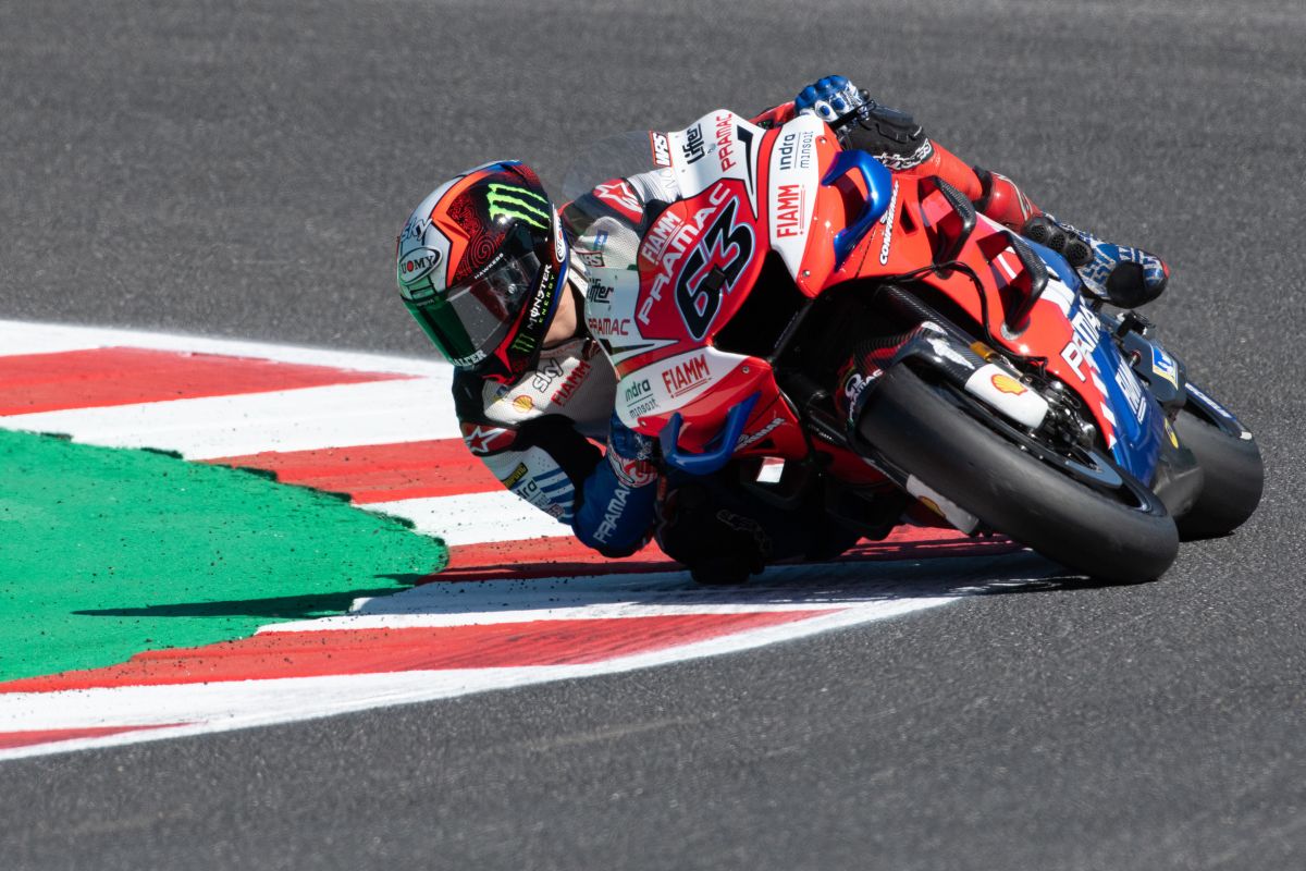 Bagnaia conquista la pole position al Gp di Aragon