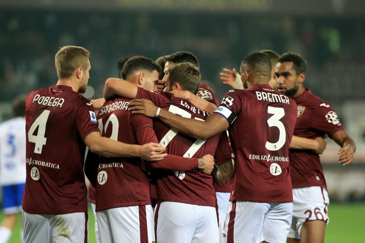 Il Torino torna a vincere, Sampdoria battuta 3-0