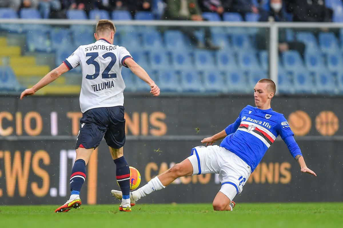 Bologna corsaro, Sampdoria piegata 2-1