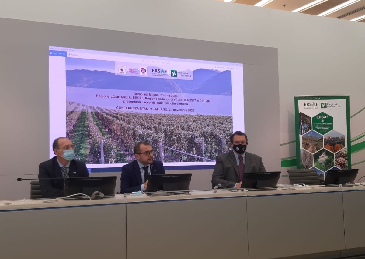 Agroalimentare, collaborazione Lombardia, Ersaf e Cervim su vini montani