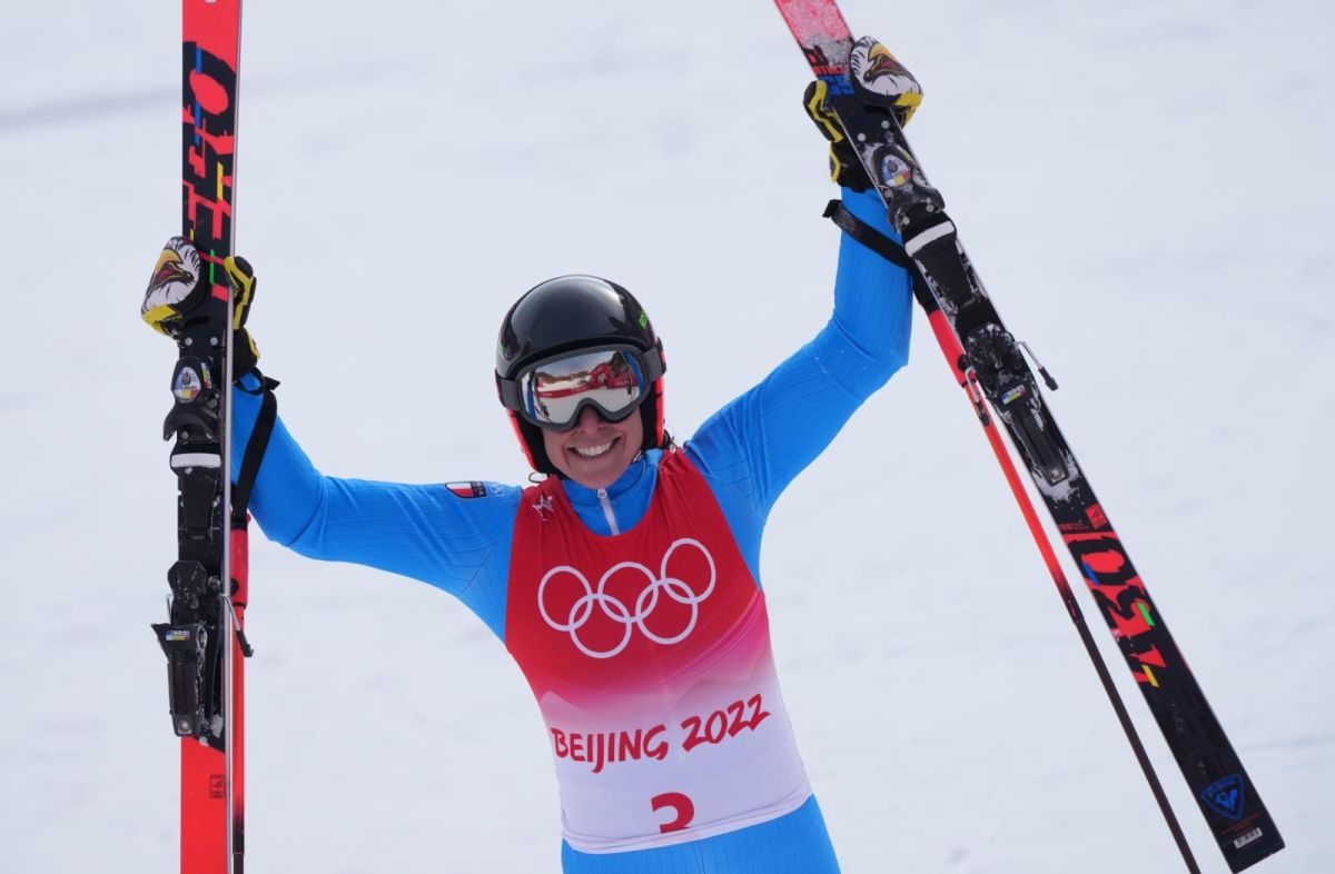 Brignone argento nel gigante donne, 4a medaglia Italia