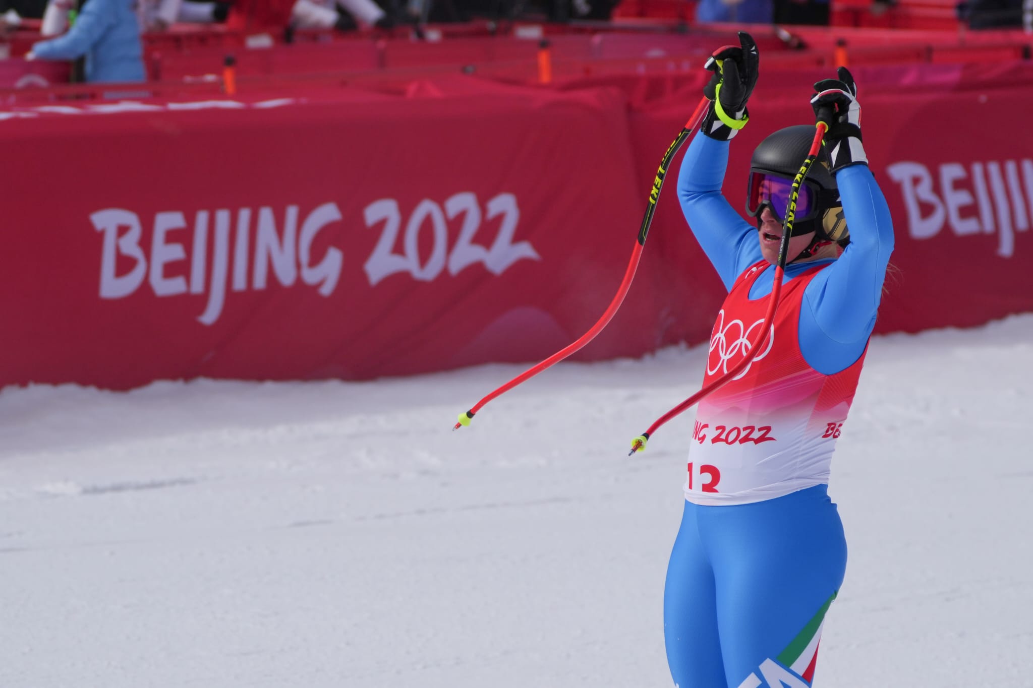 Discesa donne, argento Goggia e bronzo Nadia Delago