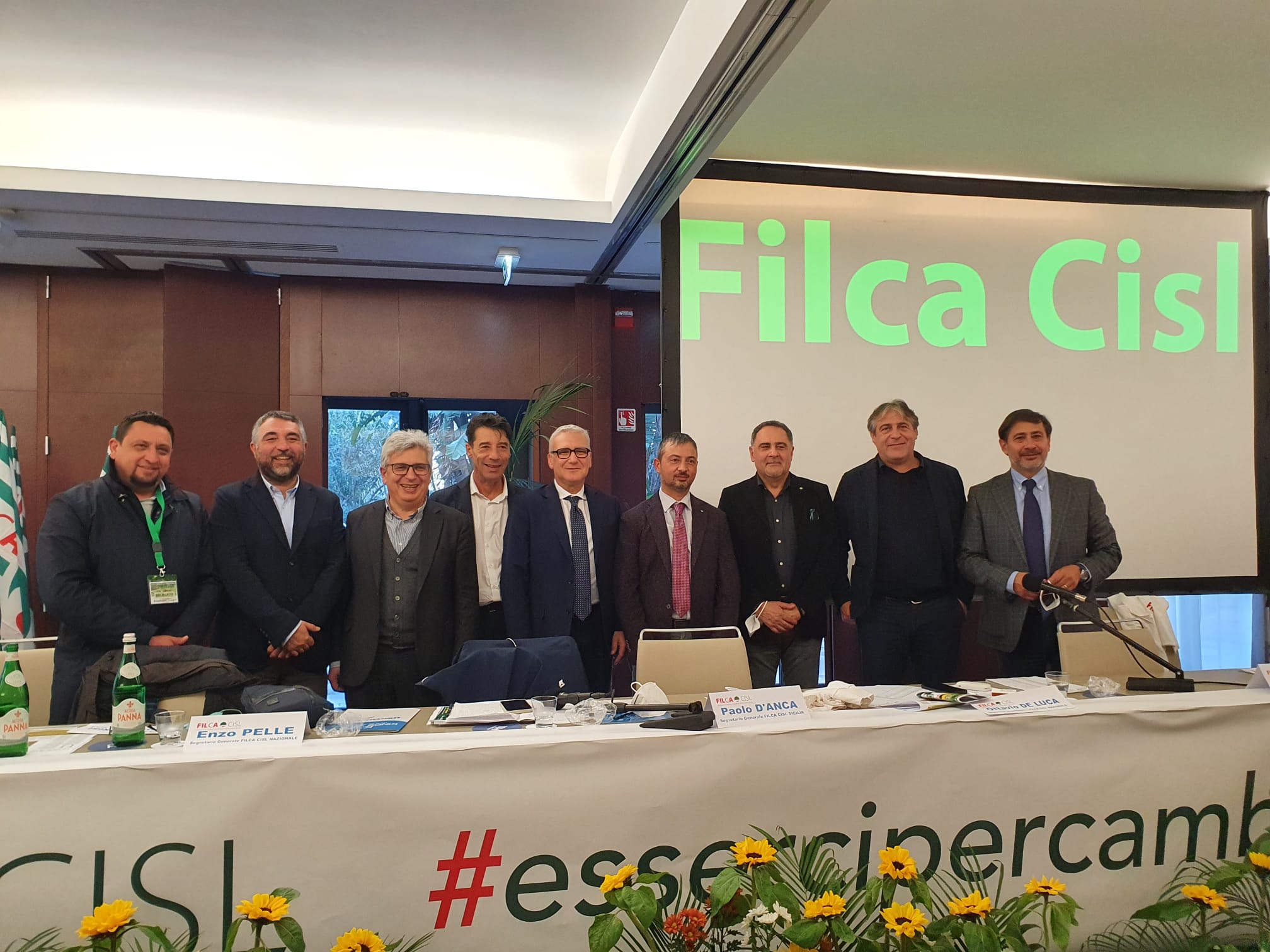 D'Anca confermato alla guida della segreteria regionale della Filca Cisl