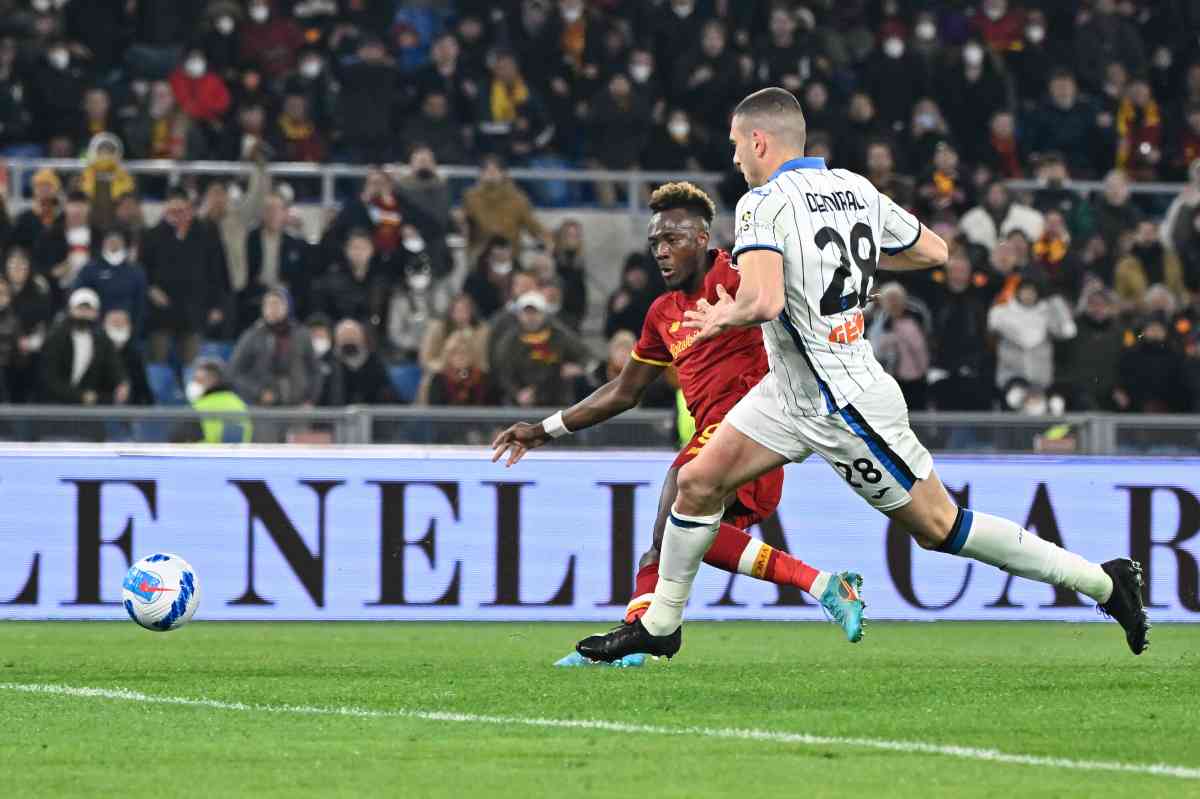 La Roma batte l’Atalanta, decide una rete di Abraham