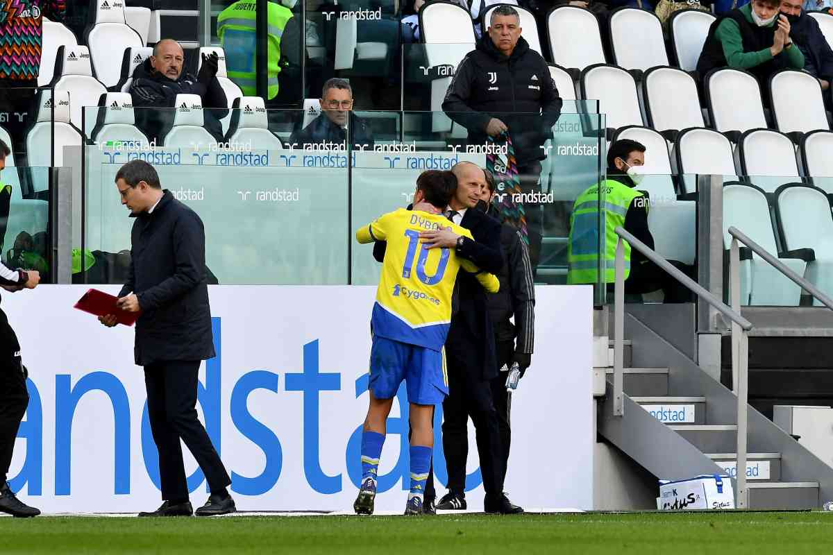 Allegri: “Dybala? In linea con la società, con l’Inter gioca”