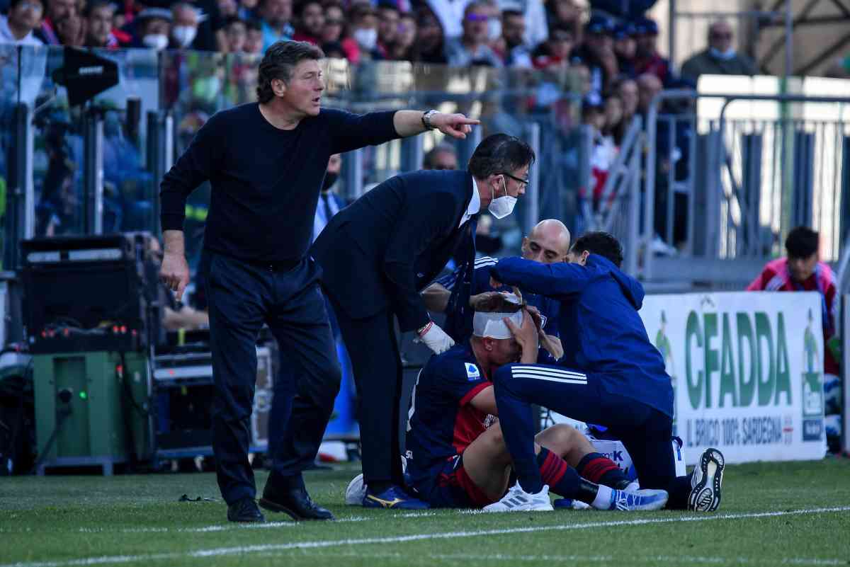 Il Cagliari esonera Mazzarri a tre giornate dalla fine