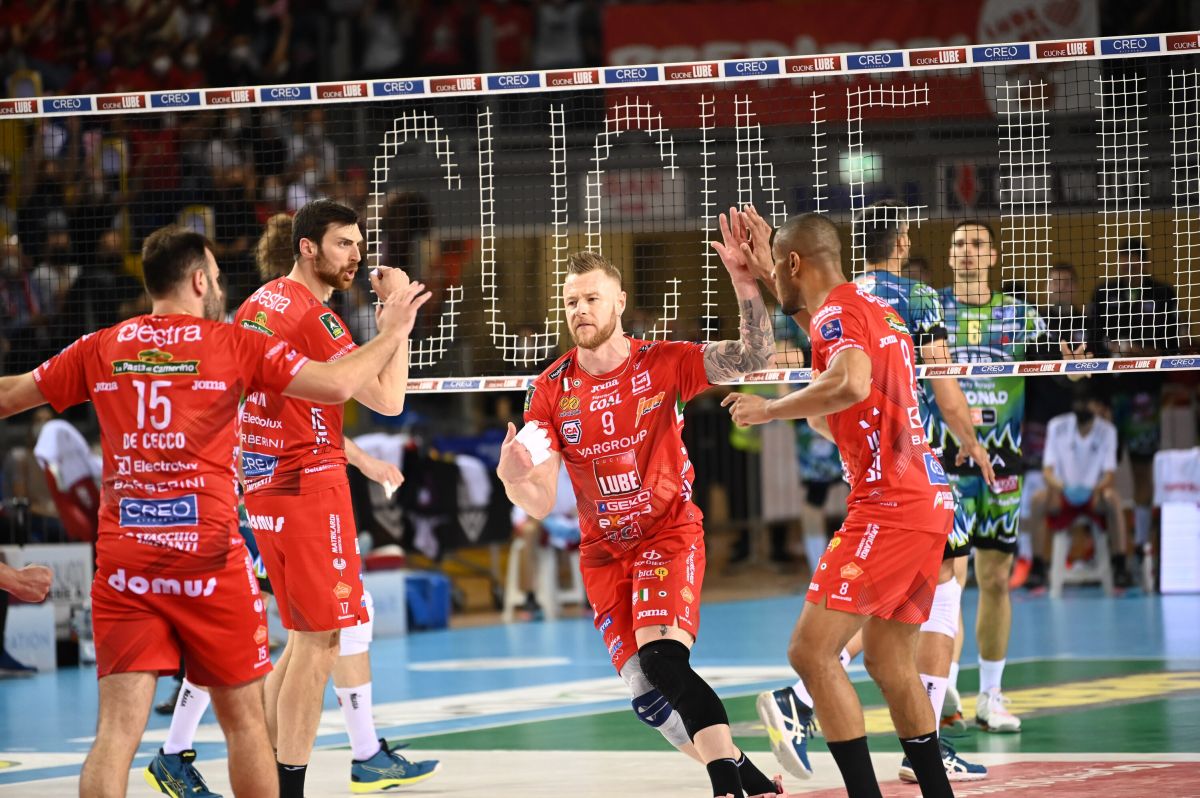 Lube Civitanova campione d’Italia, battuta Perugia