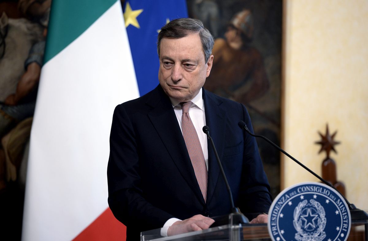 Draghi “Il Sud è al centro dell’azione del Governo”