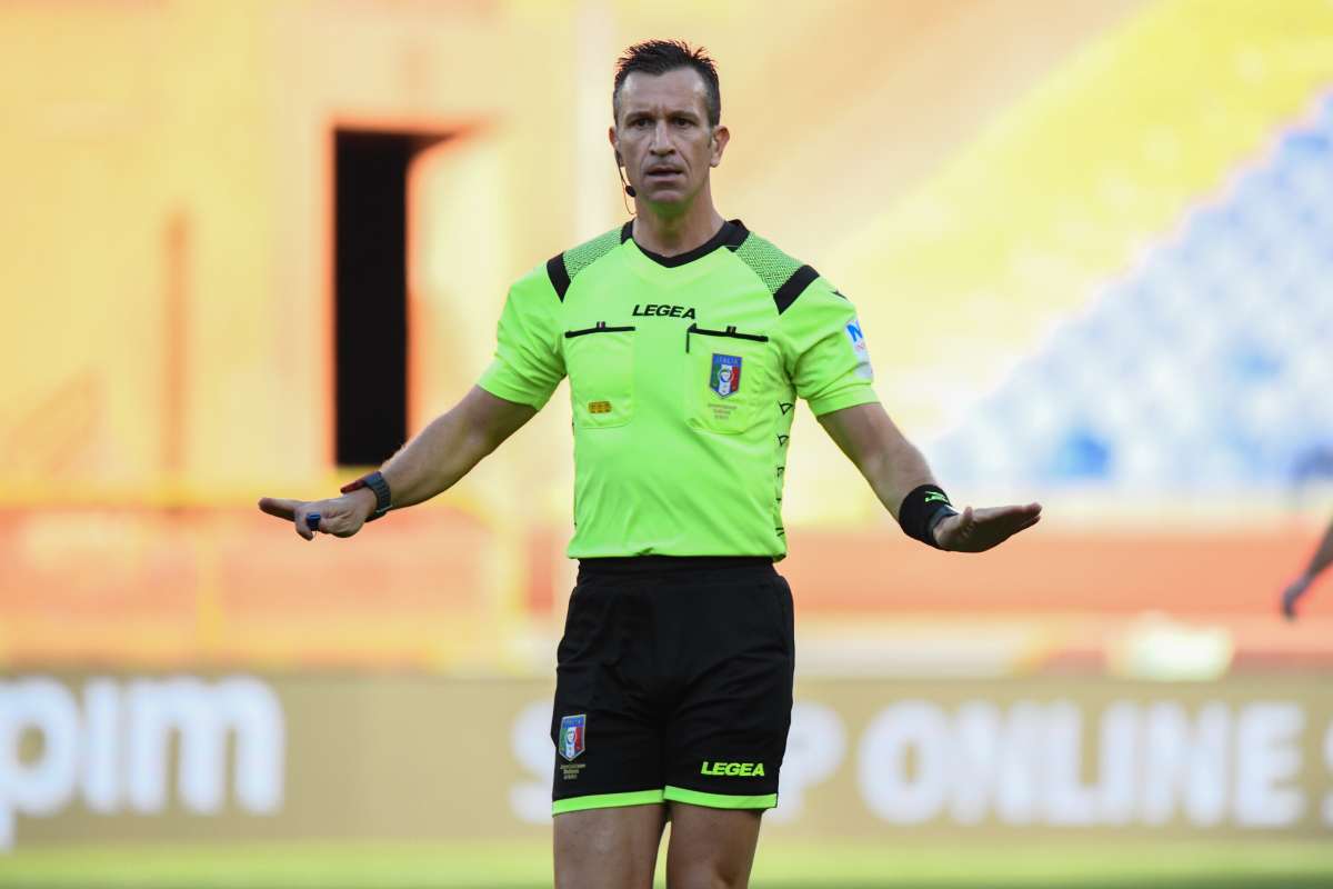 Doveri arbitra Sassuolo-Milan, Inter-Samp a Di Bello