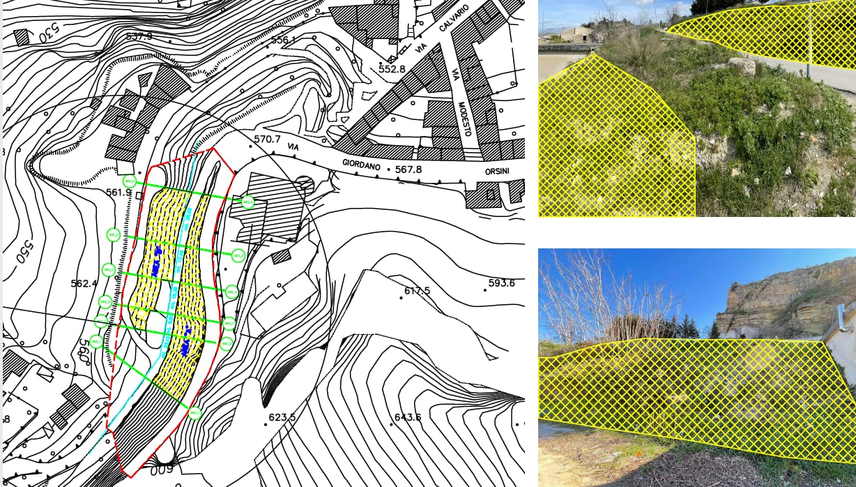 Area oggetto dell'intervento