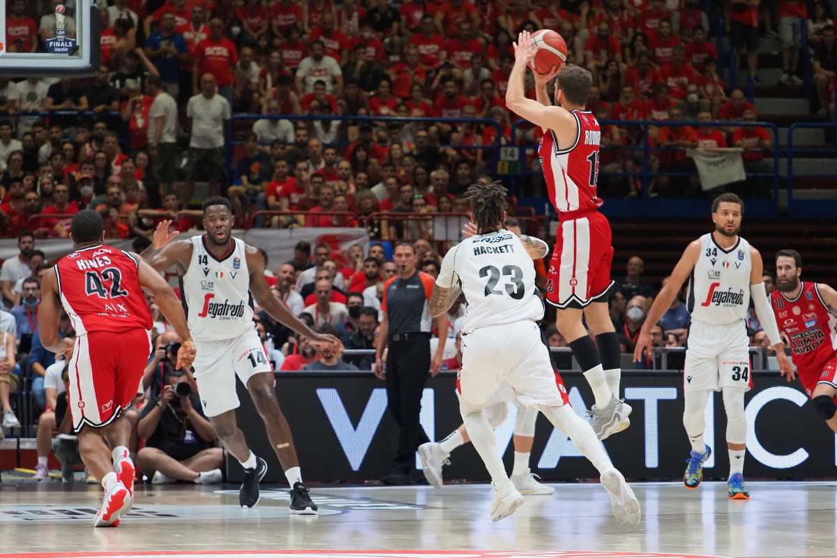 Olimpia Milano in festa, suo lo scudetto del basket