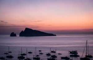 Tramonto al Raya di Panarea