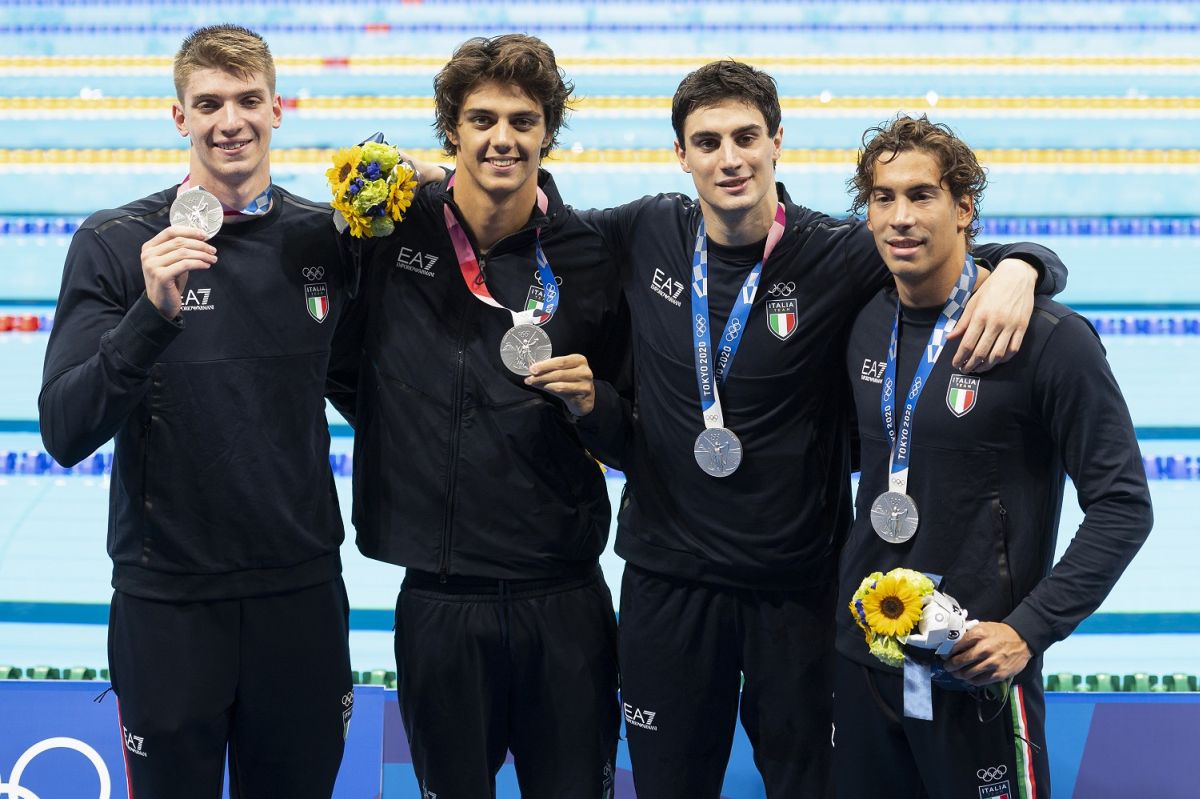 Europei nuoto, oro Italia nella 4×100 sl maschile