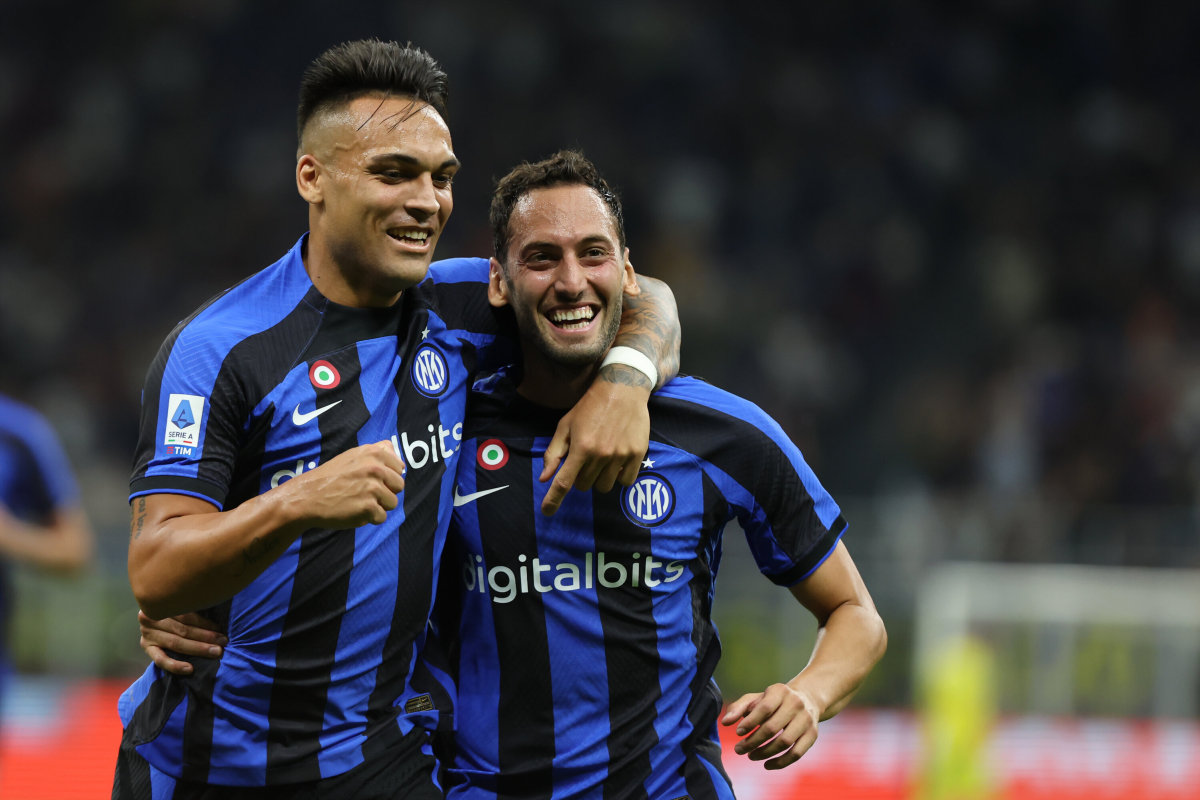 Lautaro, Calhanoglu e Correa in gol, Inter-Spezia 3-0