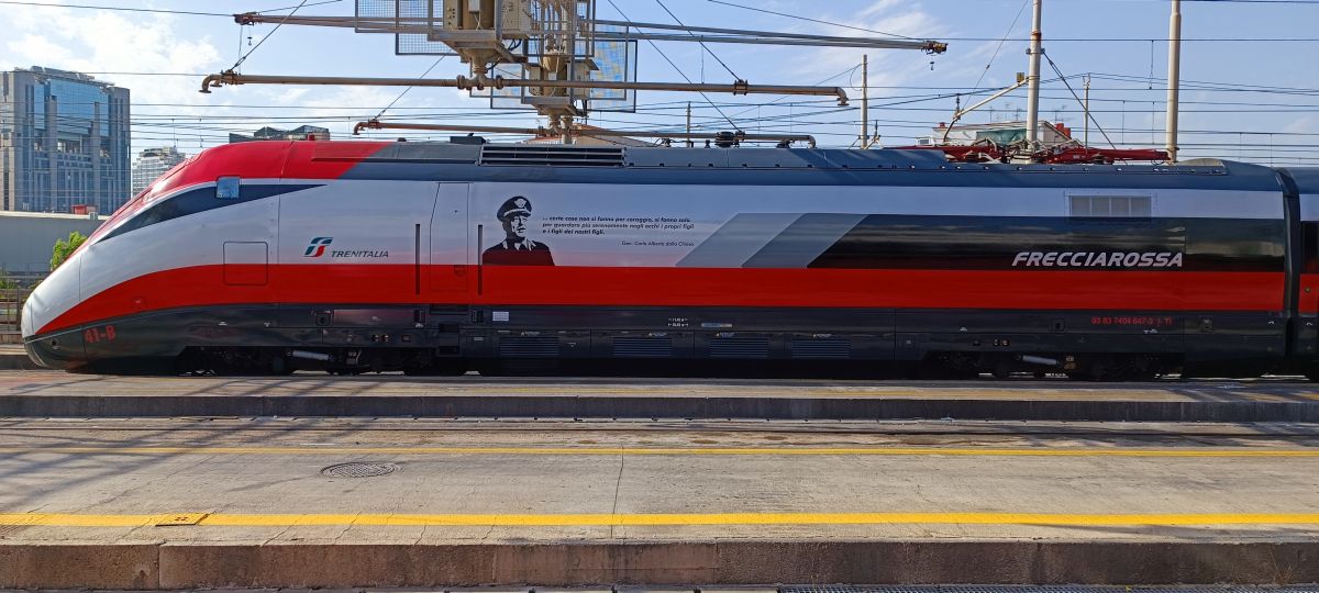 Un Frecciarossa dedicato al Generale Dalla Chiesa attraverserà l’Italia