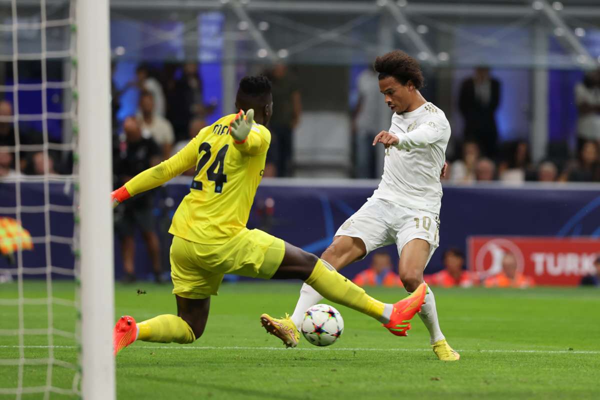 Sanè punisce l’Inter, il Bayern vince 2-0 a San Siro