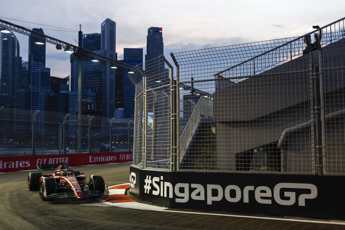 Gp Singapore, pole Leclerc su Perez, Hamilton e Sainz