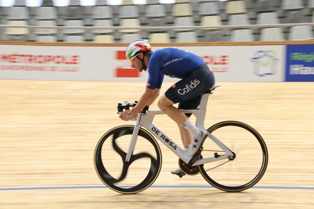 Viviani ancora iridato nell’Eliminazione su pista