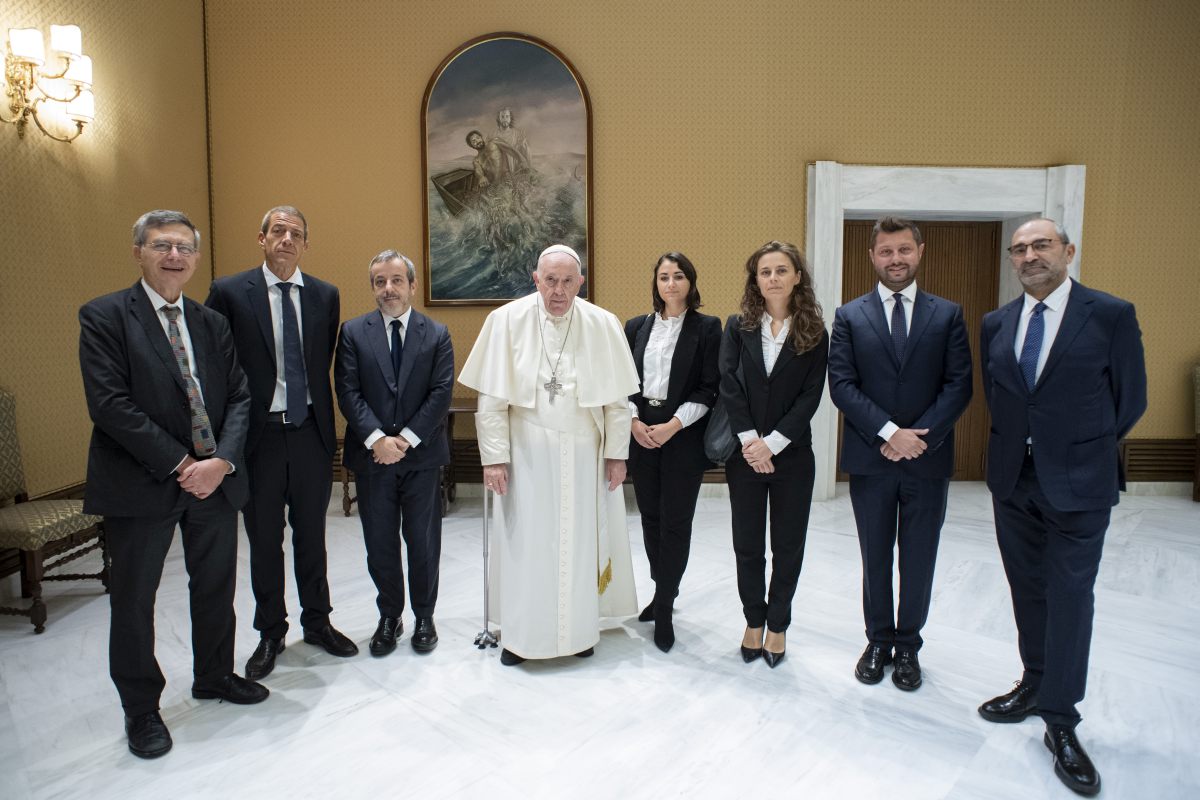 Il Papa riceve in udienza Tenderstories per il film “Kordon”