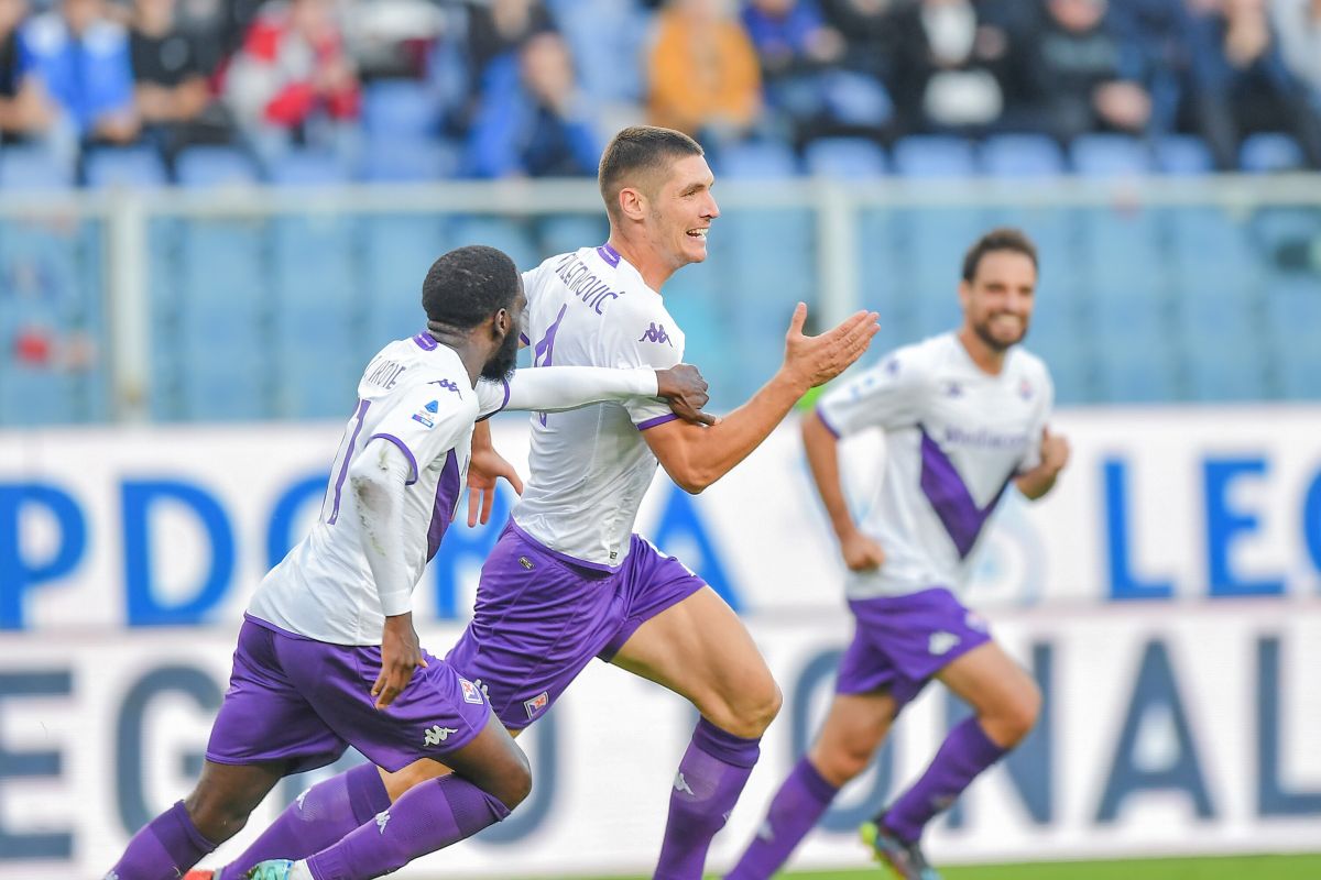 La Fiorentina vince 2-0 al Ferraris contro la Sampdoria