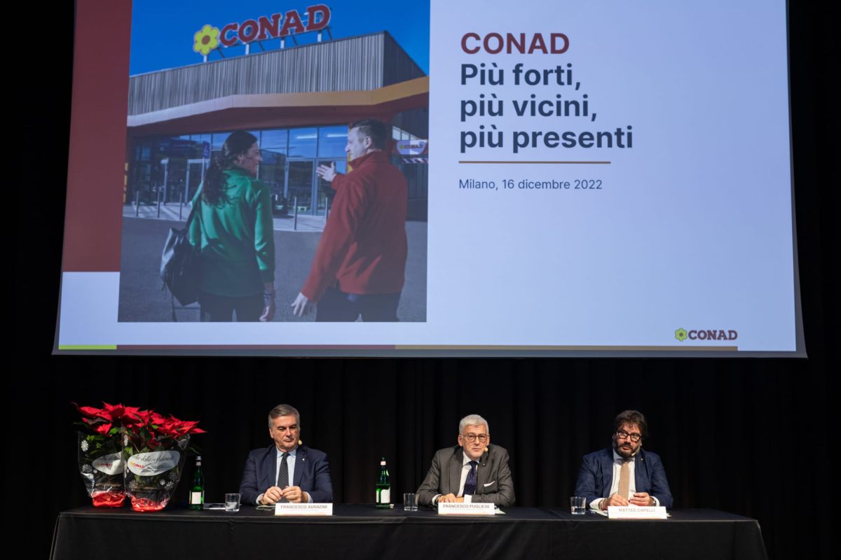 Conad, nel 2022 il fatturato sale a 18,45 miliardi