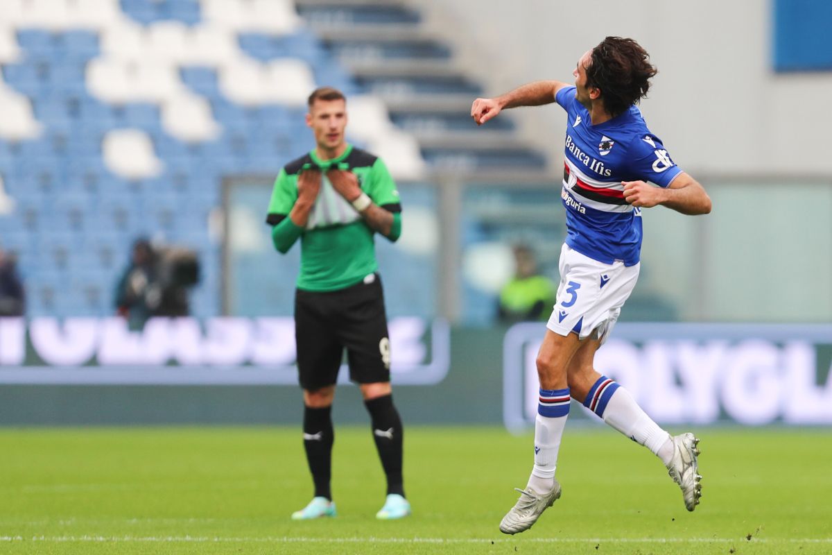 La Samp inizia il 2023 con una vittoria, 2-1 al Sassuolo