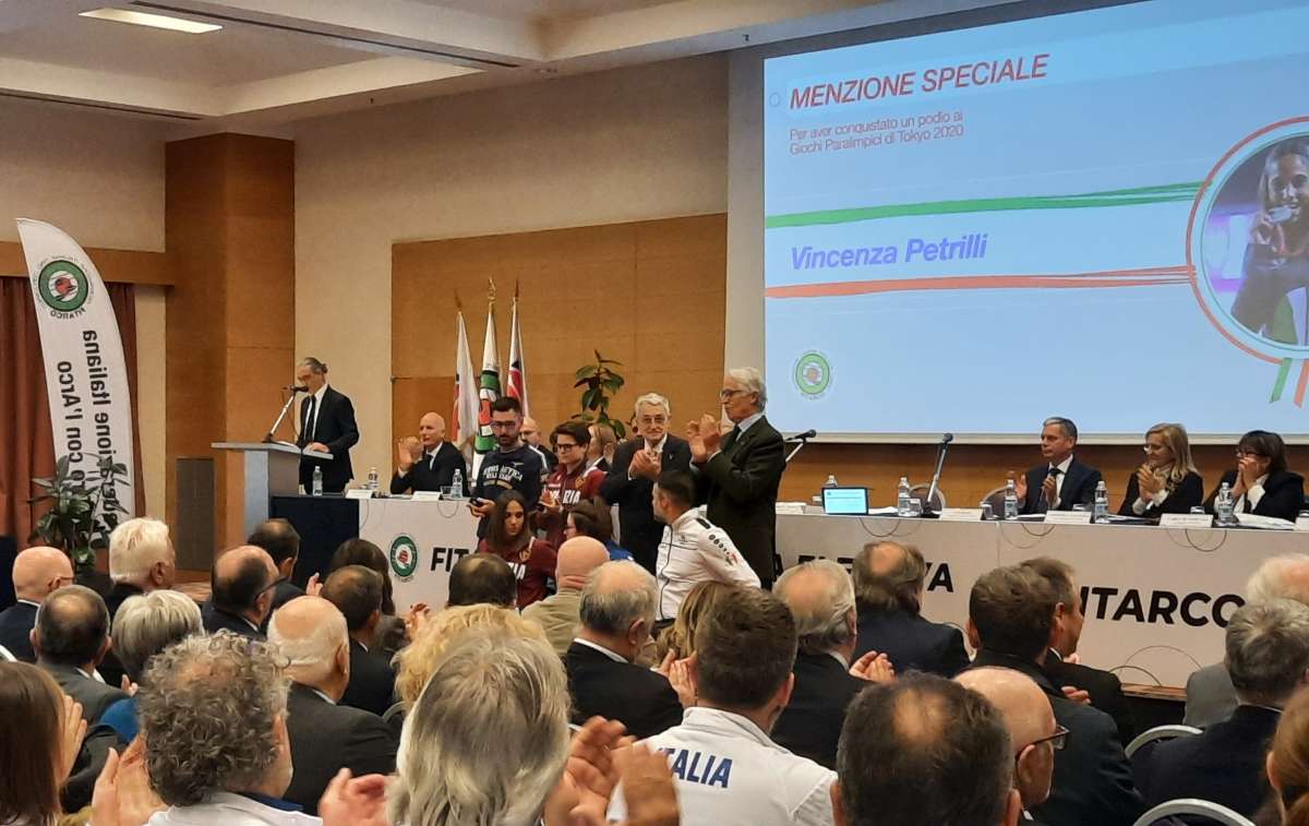 Fitarco sempre al top, celebrati atleti e tecnici 2021-2022